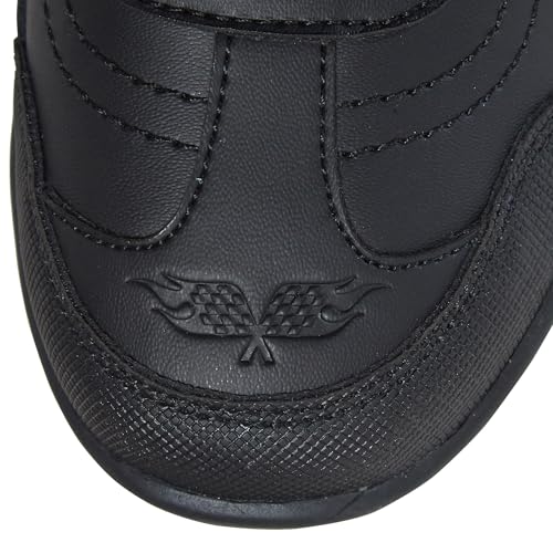 Chaussures d'école Hot Wheels pour garçons en noir avec sangles - 4
