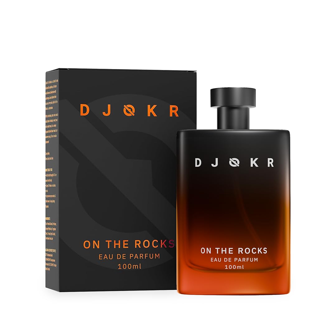DjokrOn The Rocks Perfume For Men 100 ml | Eau De Parfum | Premium Luxury Long Lasting Fragrance Spray