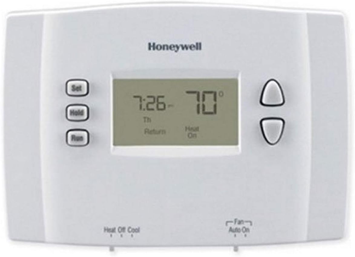 Honeywell Home RTH221B1021/E1 Programmable Thermostat, Off White