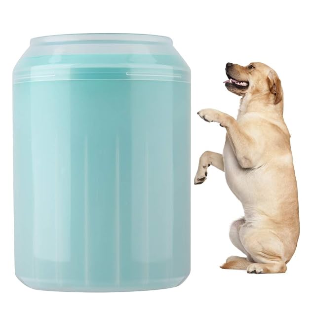 Foto 6 de 8 de Oumefar - Taza de limpieza de patas de extraíble para mascotas (herramienta de limpieza de pies de con cerdas…