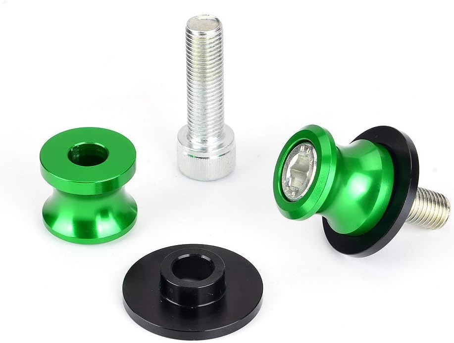 Diabolos de levage M8 bras oscillant Kawasaki Z650 vert