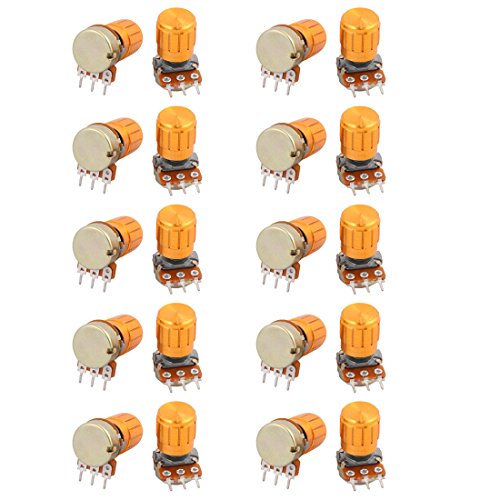 Sourcingmap 20pz WH148 100K Ohm 3 morsetti rotanti...