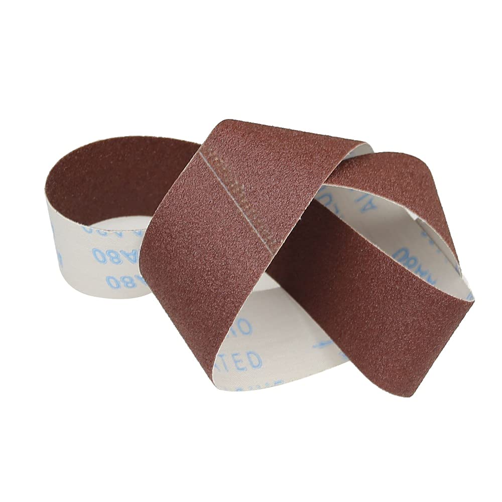10 sztuk 50 * 915mm P80 Elastyczny pas ścierny do szlifowania mebli drewnianych,Taśmy z papieru ściernego