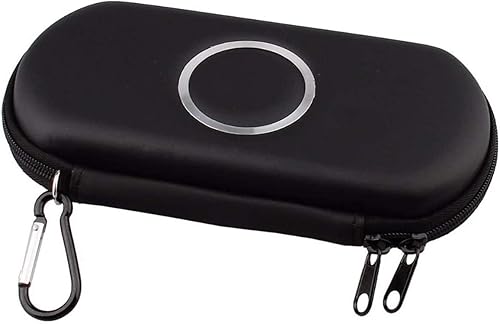 ELIATER PSP Carring - Funda de viaje portátil con cremallera compatible con Sony PSP 1000 2000 3000 consola de juegos
