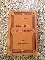 School Mathematics - Part 1 without Answers B000R3PYK6 Book Cover