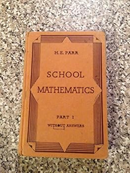 Hardcover School Mathematics - Part 1 without Answers Book