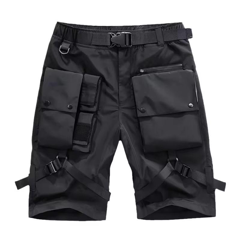 Short cargo multi-poches pour homme en coton résistant