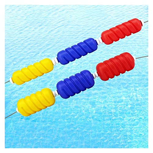 Kit de ligne de séparation flottante robuste 110 m en acier pour grand bassin