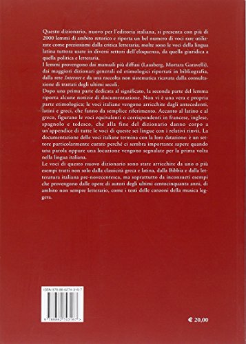 Dizionario Di Retorica. Con Un'appendice Su Lingue Antiche E Moderne - 2