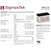 SigmasTek SP12-7.5 (T2) Battery Pack Compatible with APC XS 1000 UPS Replacement Batteries - Set of 2, 12V 7.5Ah
