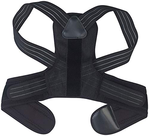 Newgen Medicals R&uuml;ckenhalter: Geradehalter zur Haltungs-Korrektur f&uuml;r Schultern und R&uuml;cken, Gr&ouml;&szlig;e M (R&uuml;ckenhalterung, R&uuml;ckenhalterung Korrektur, Haltungskorrektur)