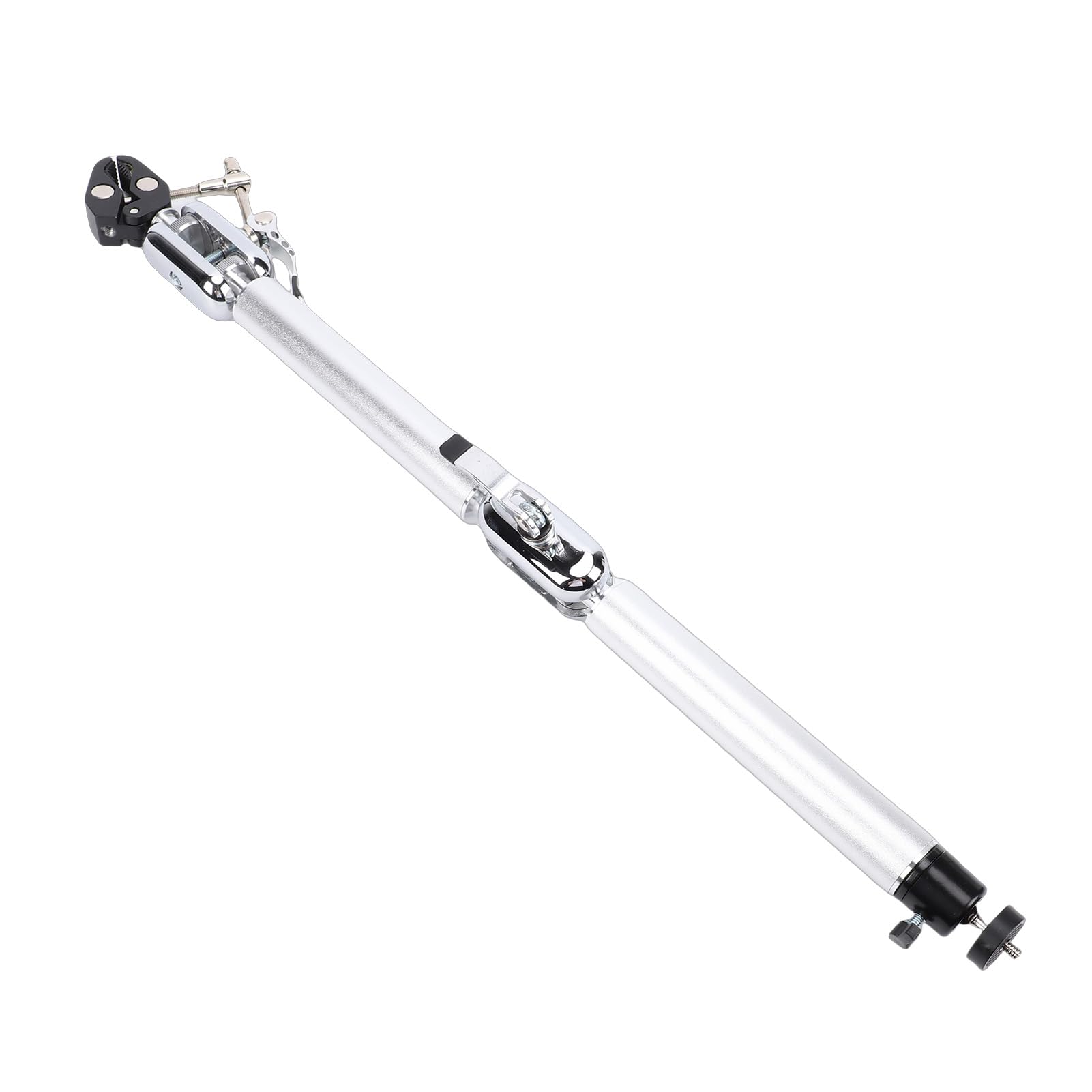 Supporto per Telecamera con Braccio Articolato, Design con Testa a Sfera Supporto Regolabile a 360 Gradi con Interfaccia a Vite Standard da 1/4 di Pollice, Ideale per Action Camera, Luce