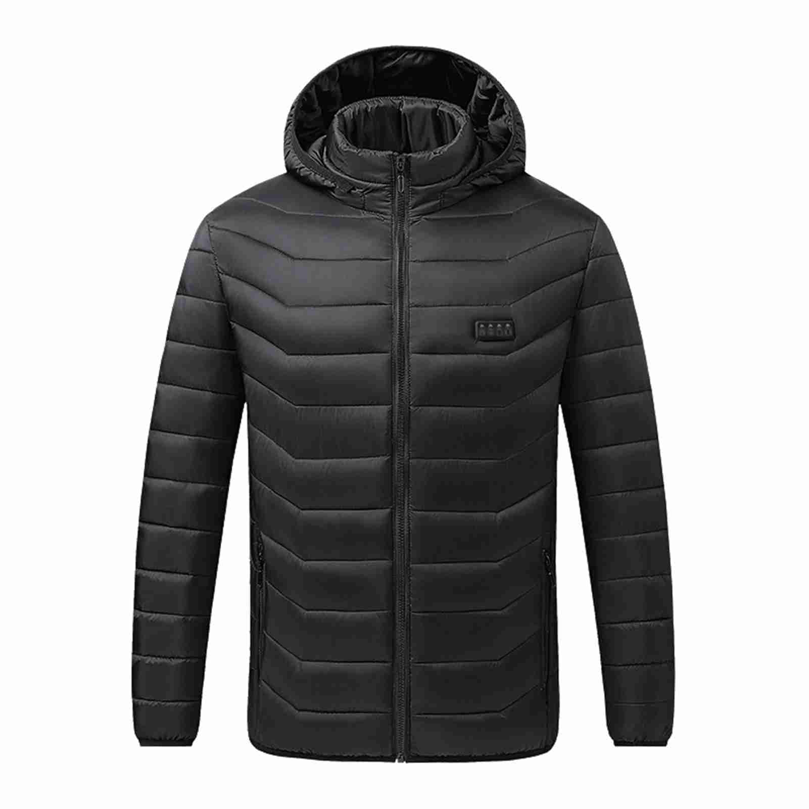 Brrnoo Giacca cotone riscaldata elettrica 21 zone termiche taglie forti