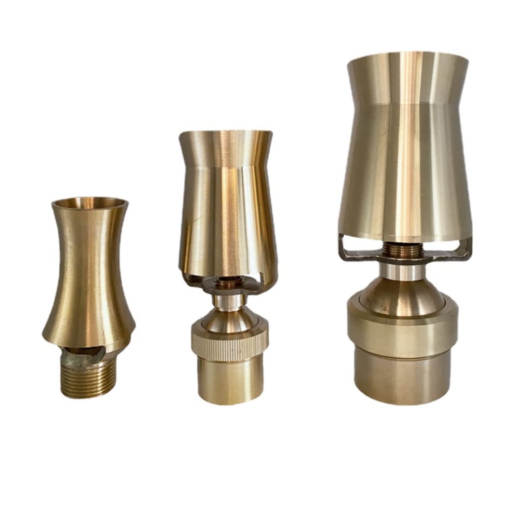 Set Completo di Accessori per ugelli per Fontana in Ottone, (Double Glory 1")