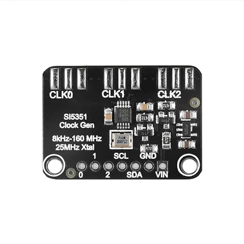 Jessinie 2Pcs Si5351 Frequency Signal Generator Gy-Si5351 Clock Generator Module 8Khz To 150Mhz High Frequency Signal Square Wave Frequency Generator For Arduino #TOP2