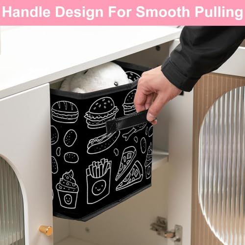 Boîte de rangement pliable pour ranger les jouets qui traînent - 7
