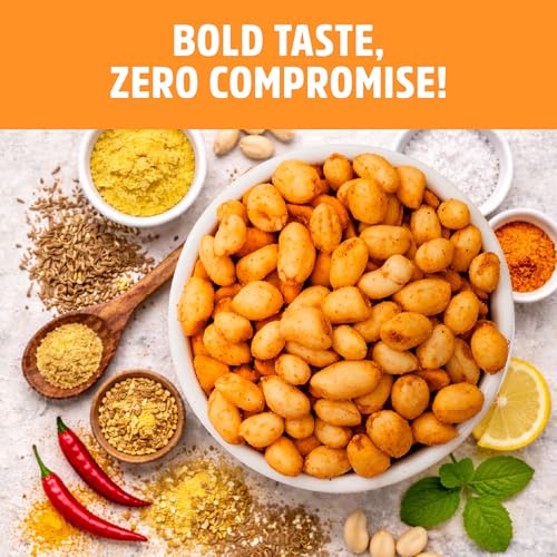 Image of Taali Roasted Peanuts | Try All Flavors | Crunchy Healthy Snacks | No Trans Fat, Gluten free, Roasted Not Fried (Pack of 12 x 140 /150 gms)(weight may vary)