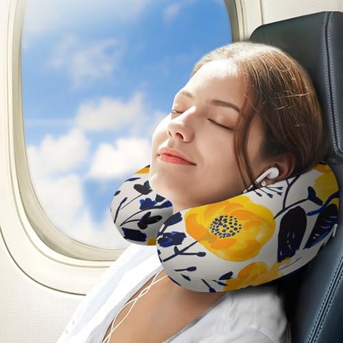 Almohada cuello espuma viscoelástica tamaño único cómoda miniatura 3