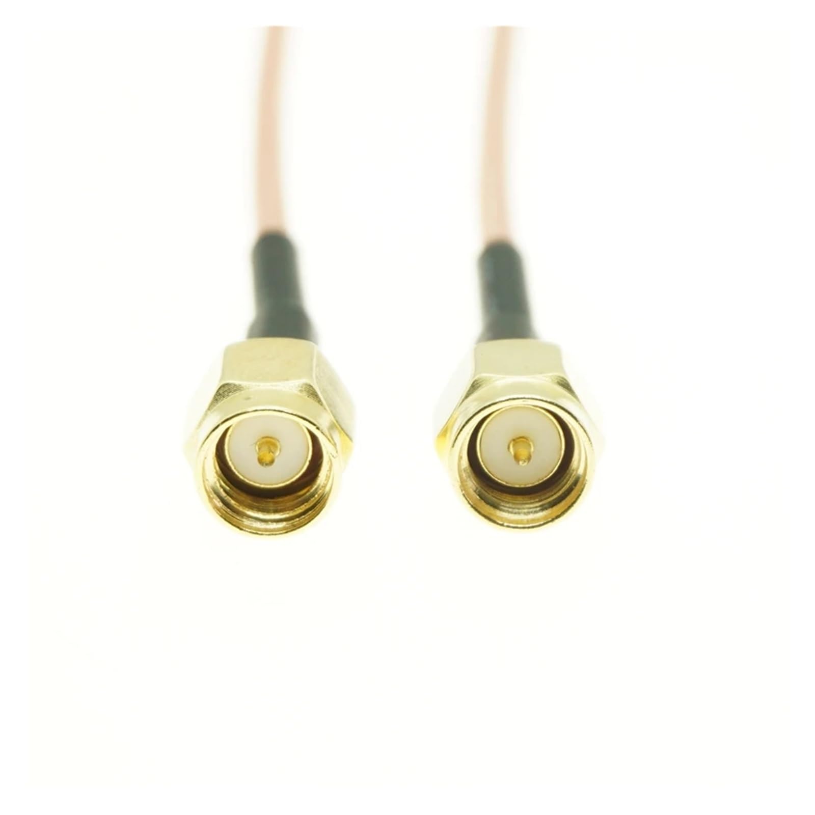 5-100 pièces RG316 SMA mâle à SMA mâle connecteur RF Pigtail Coax antenne Coaxial câble d'extension de cavalier (Color : 10Pcs, Size : 50CM)