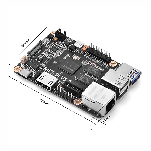 KOOKYE 3D Printer Parts MKS PI Board with Quad-core 64bits SOC onboard Runs Klipper & KlipperScreen for Voron VS Raspberry Pi RasPi RPI – Bild 6