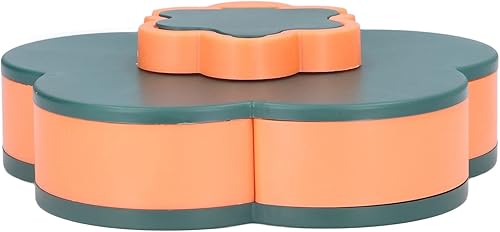 FOTABPYTI Bandeja para servir aperitivos, decorativo multifunción de gran capacidad, contenedor para servir aperitivos en forma de flor, operación disponible en Yaxa Colombia