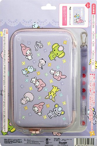 Amazon | 3DSLL用 マイメロディ セミハードケース パープル | ケース
