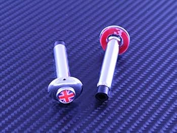 4個セット　MINI ドアロックピン (純正) ユニオンジャック 楽天市場】BMW MINI 純正 ドア ロック ピン Vibrant Silver R55