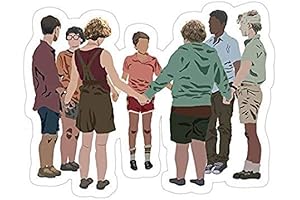 Pack of 6" 2 Inch The Losers Club "- Blood Oath" Decal Stickers