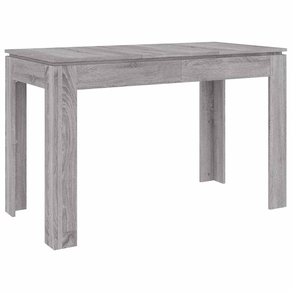 Sonoma Esstisch, grau, 120 x 60 x 76 cm, Holz, D-Technik | Glatte Oberfläche, robust, leicht zu reinigen, feuchtes Tuch, Thekentisch, Restaurant, Bistrot