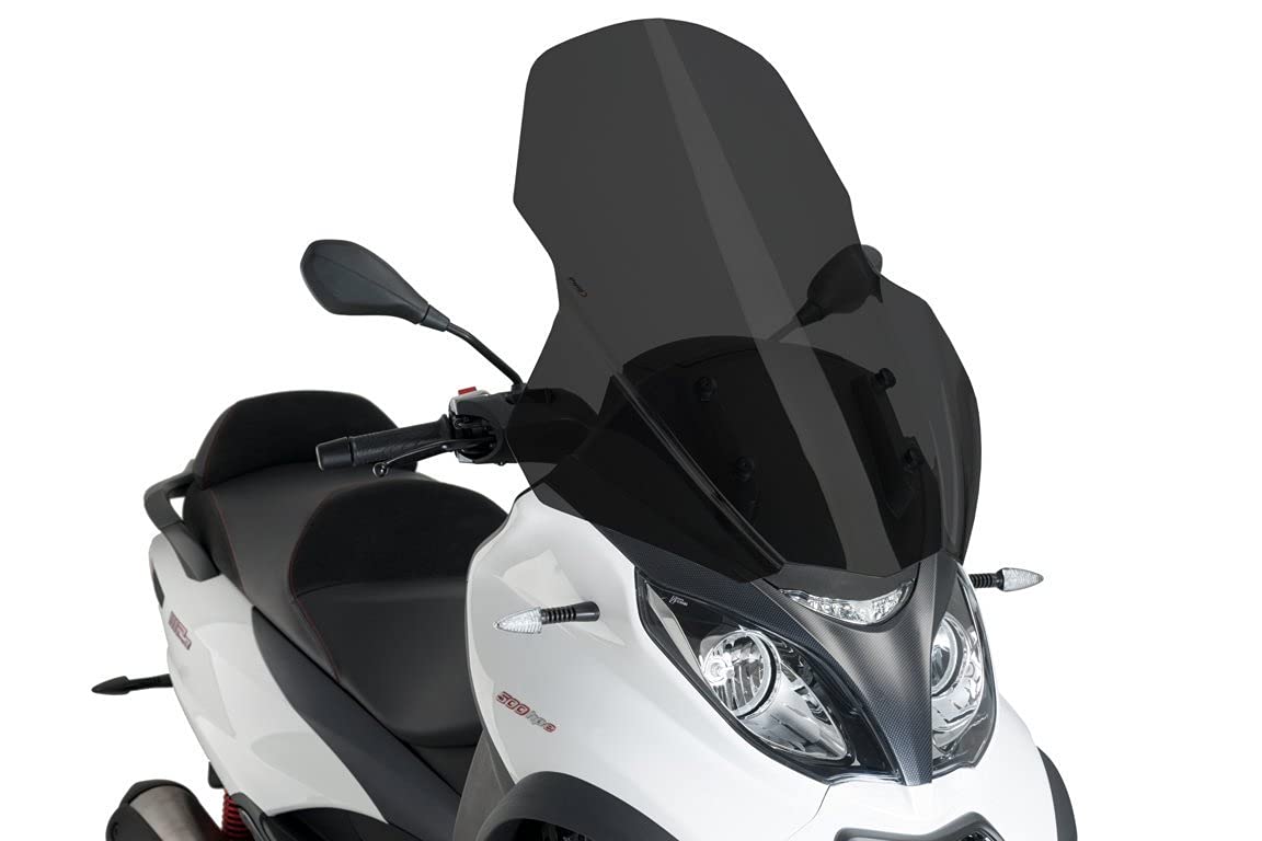 Puig Dark Smoke V-Tech Line Touring Screen Piaggio MP3 500 Sport Advance 21-22