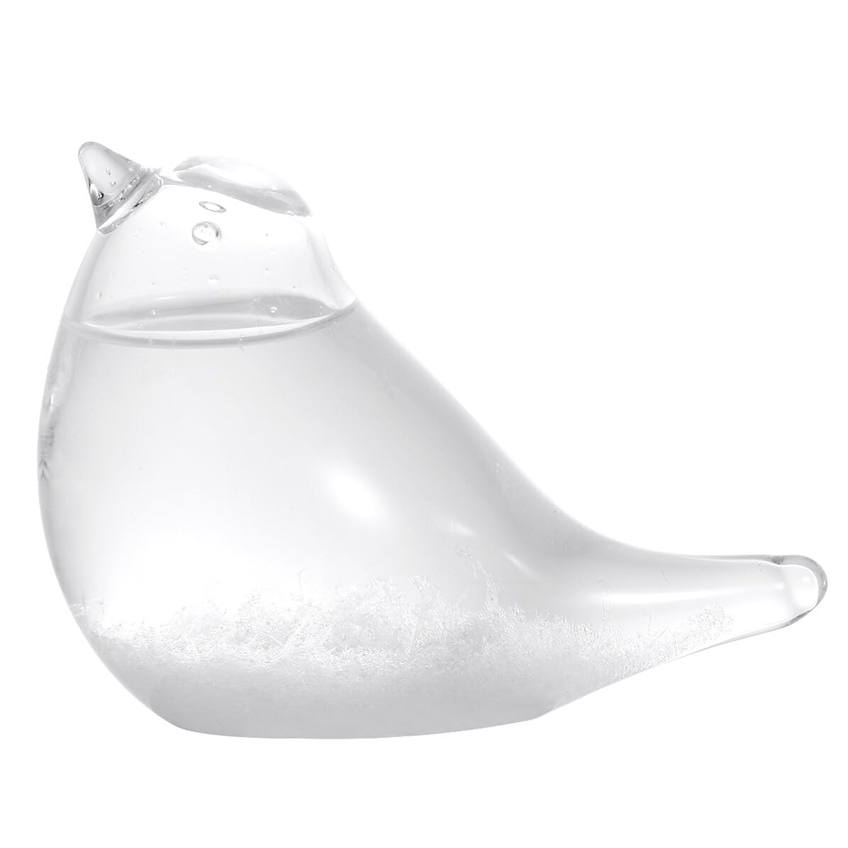 DOITOOL Bird Shaped Storm Glass Weather Forecaster Barometer Bottle, Creative Stylish High Borosilicate Glass Decoration for Home and Christmas Office Desktop