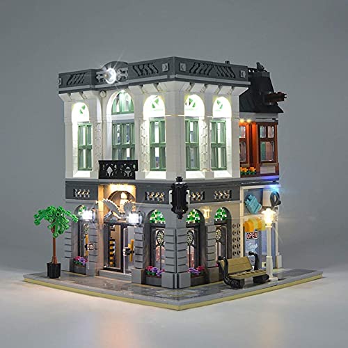 FYHCY Led Beleuchtung Set für Lego 10251 Creator Expert Brick Bank,LED Licht Beleuchtungsset für Lego 10251(NUR Licht… – Bild 4