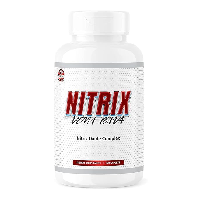 Sponsored Ad - Wellsports | Nitrix Vena-Cava | Nitrix Oxide Booster | Endurance &Vascularity | L Arginine & L Citrulline 2000mg -120 Caplets