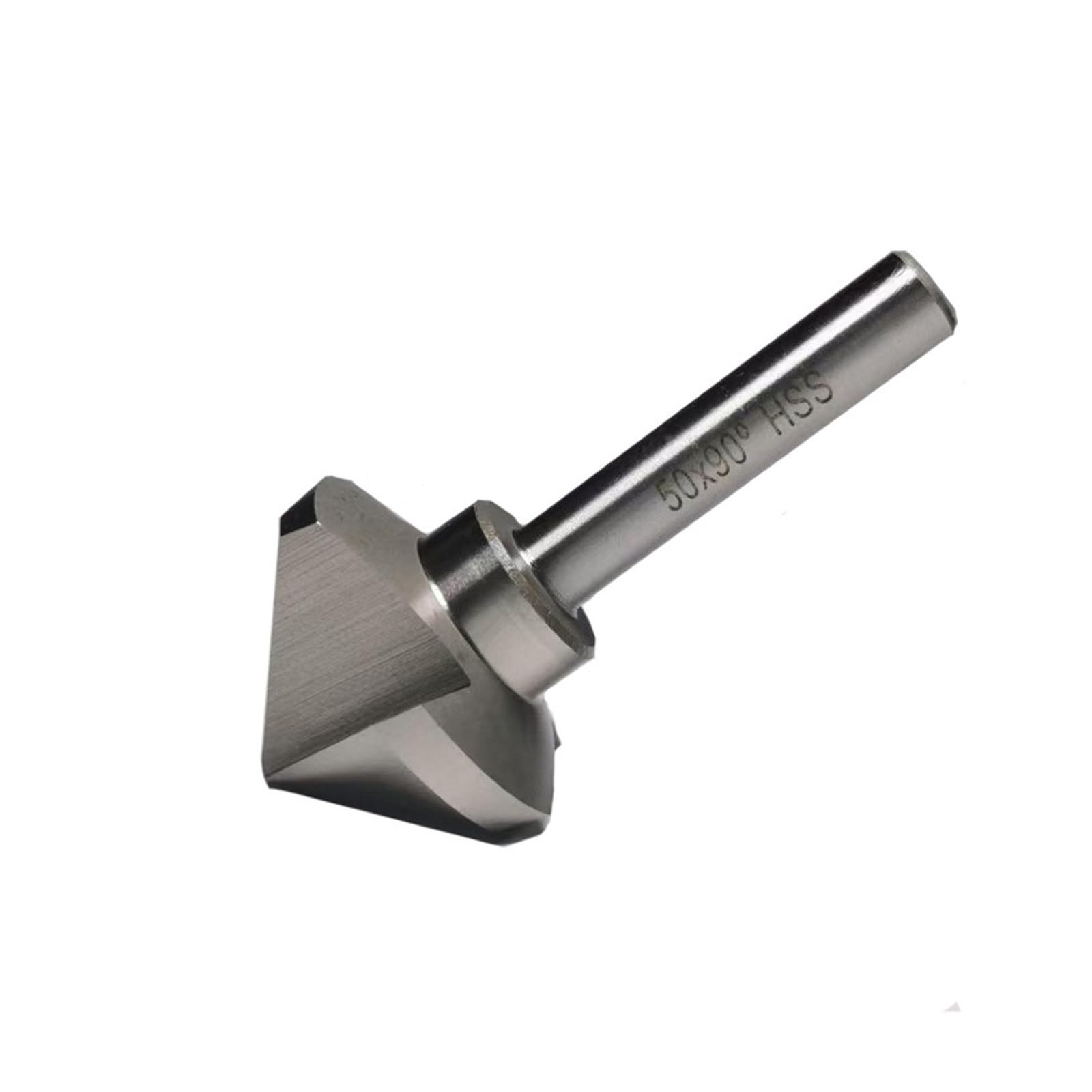 Broca avellanadora Fresa avellanadora de 3 flautas, avellanador 90 grados, eneldo HSS, cortador biselado, perforación agujeros acero, herramienta chaflán 4,5 a 50mm(5pcs-18-40)