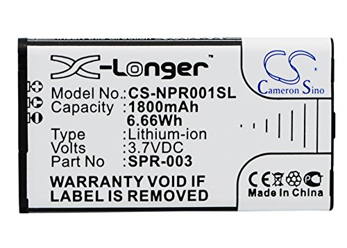 Cameron Sino New Replacement Battery Fit for Nintendo 3DSLL, DS XL 2015, New 3DSLL, SPR-001(1800mAh / 6.66Wh)