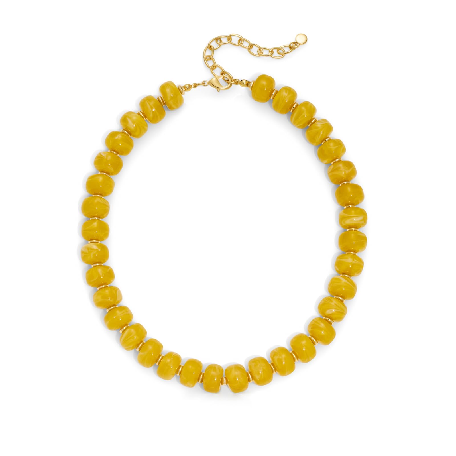 Chunky Colorful Beaded Choker Necklace for Women Statement Jewelry Gifts