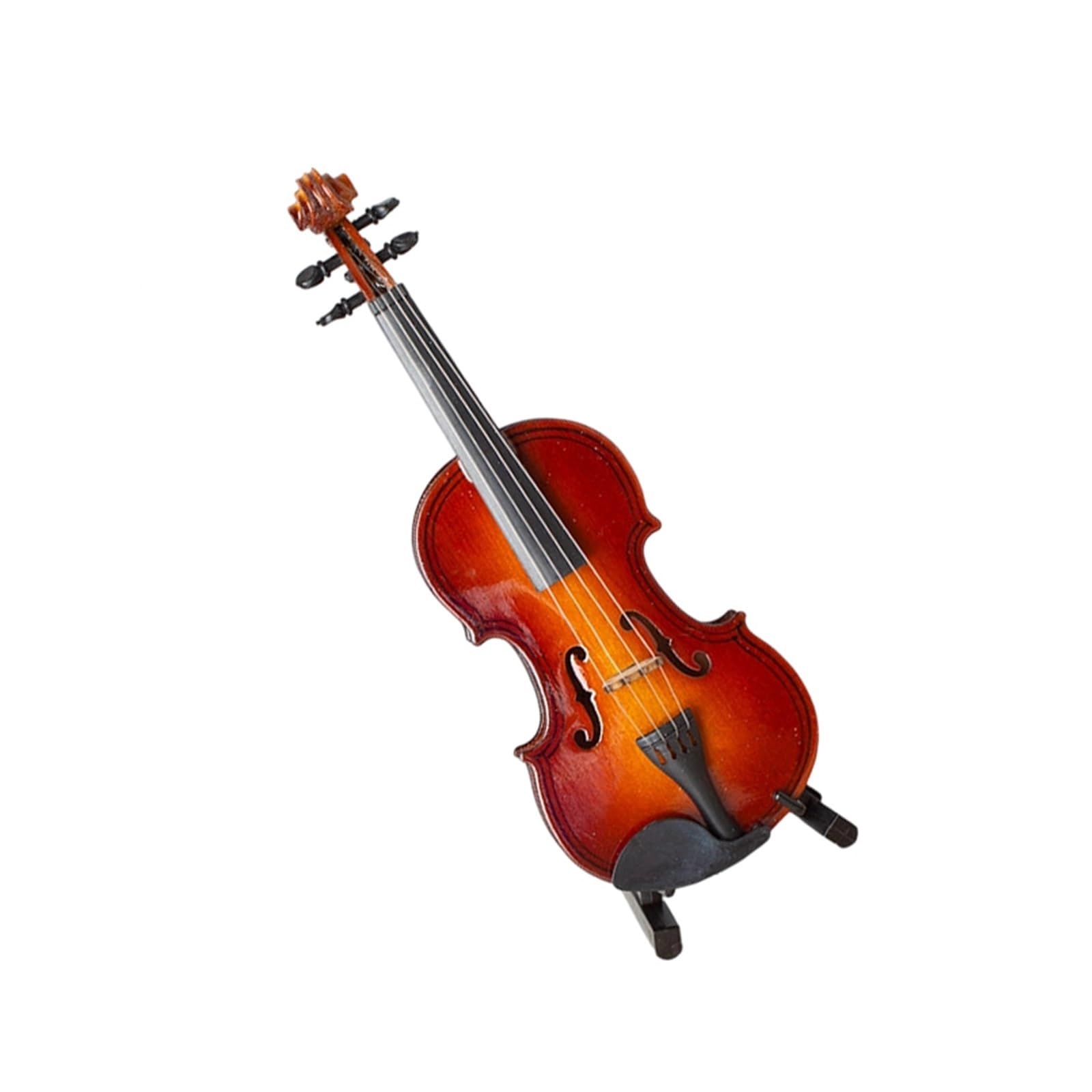 ZXFJYUIP Miniature Violin Model Professional Musical Instrument Ornament(20CM)