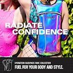 Sojourner Rave Hydration Pack - Hydration Backpack - Hydropack with 2L Bladder - Water Backpack for Festivals, Hiking, Running, Biking and More - Image 4