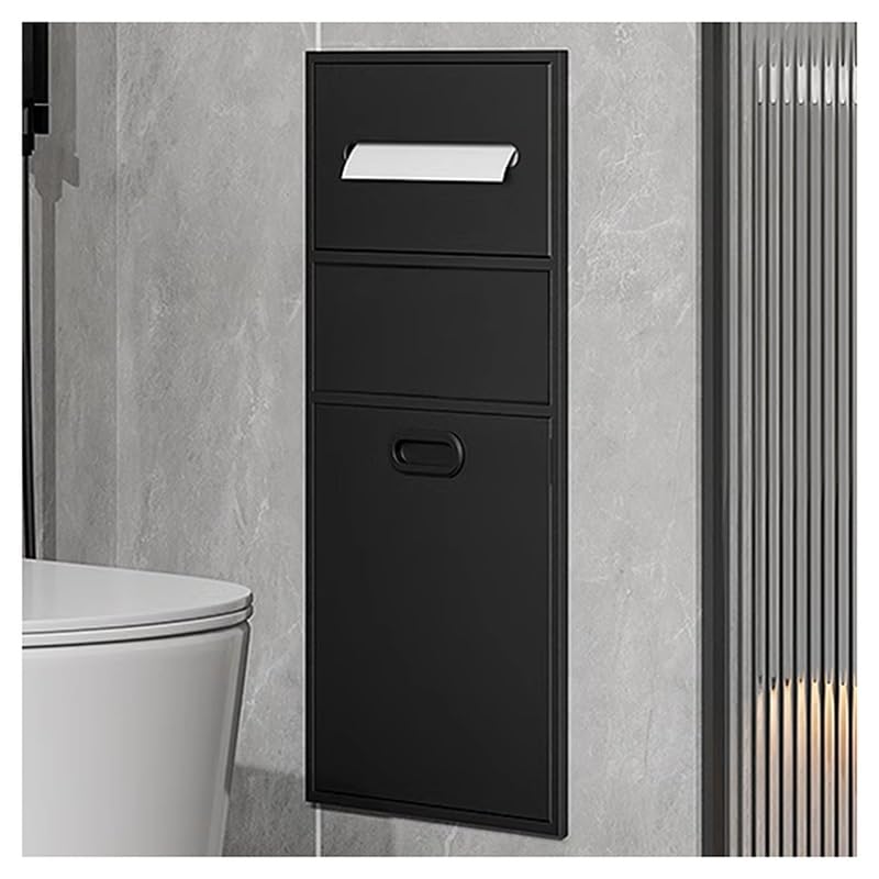 Niche de douche en inox 30x65 cm idéale pour organiser la cuisine et les salles de bain d'hôtel