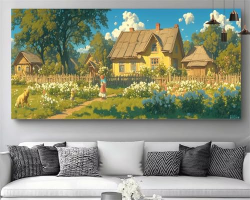 Kit Peinture Diamant 60x180cm anti-stress pour surmonter l'ennui et décorer sa maison