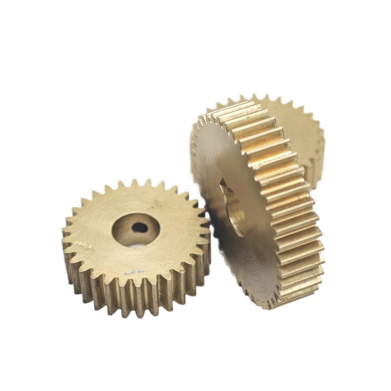 Zahnrad, Ritzel, Motorritzel, Messing, 0,6 Modul, 93 Zähne, gerade, 57 x 5 mm, flaches Stirnrad, m, zylindrische Zahnradwellen-Hardware(12.7mm bore)