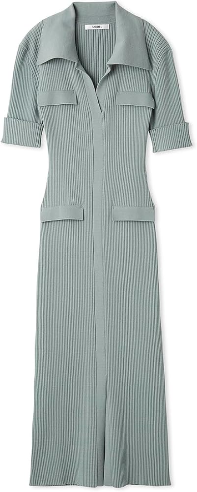 Amazon.co.jp: [スナイデル] スキッパーニットワンピ SWNO251141