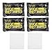 Holibanna 4 Pièces Chaussure De Nettoyage Lingettes Cleaner Chaussures Humide Lingettes