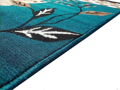 Image of Carpet for Living Room 5X7 FEET S Blue Color for Home