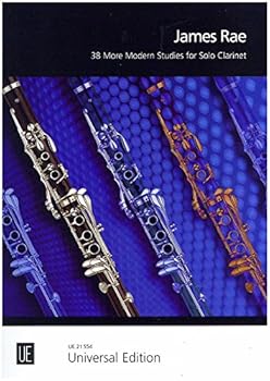 Sheet music 38 More Modern Studies for Solo Clarinet Book