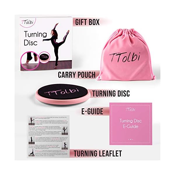 TTolbi-Spin-Board-Turn-Boards-for-Dancers-and-Figure-Skating-Spinner-Turning-Board-Turn-Board-to-Improve-Balance-and-Pirouette-Ballet-Equipment-Spin-Disc-E-Guide TTolbi Turning Boards for Dancers: Ballet Turning Board and Figure Ice Skating Spinner | Dance Turning Board | Turn Board to Improve Balance and Pirouette | Dance Equipment | Portable Floor Spin Disc Accessories