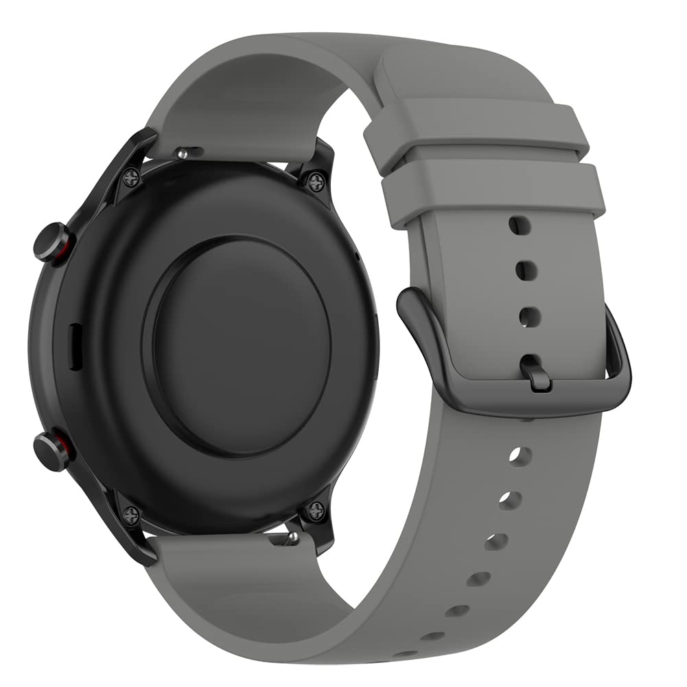 Cinturino Metallo Per Amazfit GTR 4/3/2 - Maglia Intrecciata Acciaio Inox - Regolabile (Nero) - Foto 3