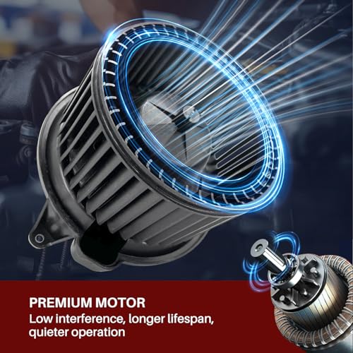 Image of 700177 AC Heater Blower Motor Fan Assembly Fit for Ford Five Hundred 2005-2007 ,for Ford Freestyle 2005-2007 ,for Mercury Montego 2005-2007 5F9Z19805DA, 6F9Z18504A, FO3126124