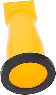 Cabilock Boquilla De Rosca Hexagonal Para Bidón De Gasolina y Diésel Tubo Flexible Para Llenado Fácil y Seguro Accesorios Prácticos Para Tanque De Combustible Color Amarillo Llamativo y Lig
