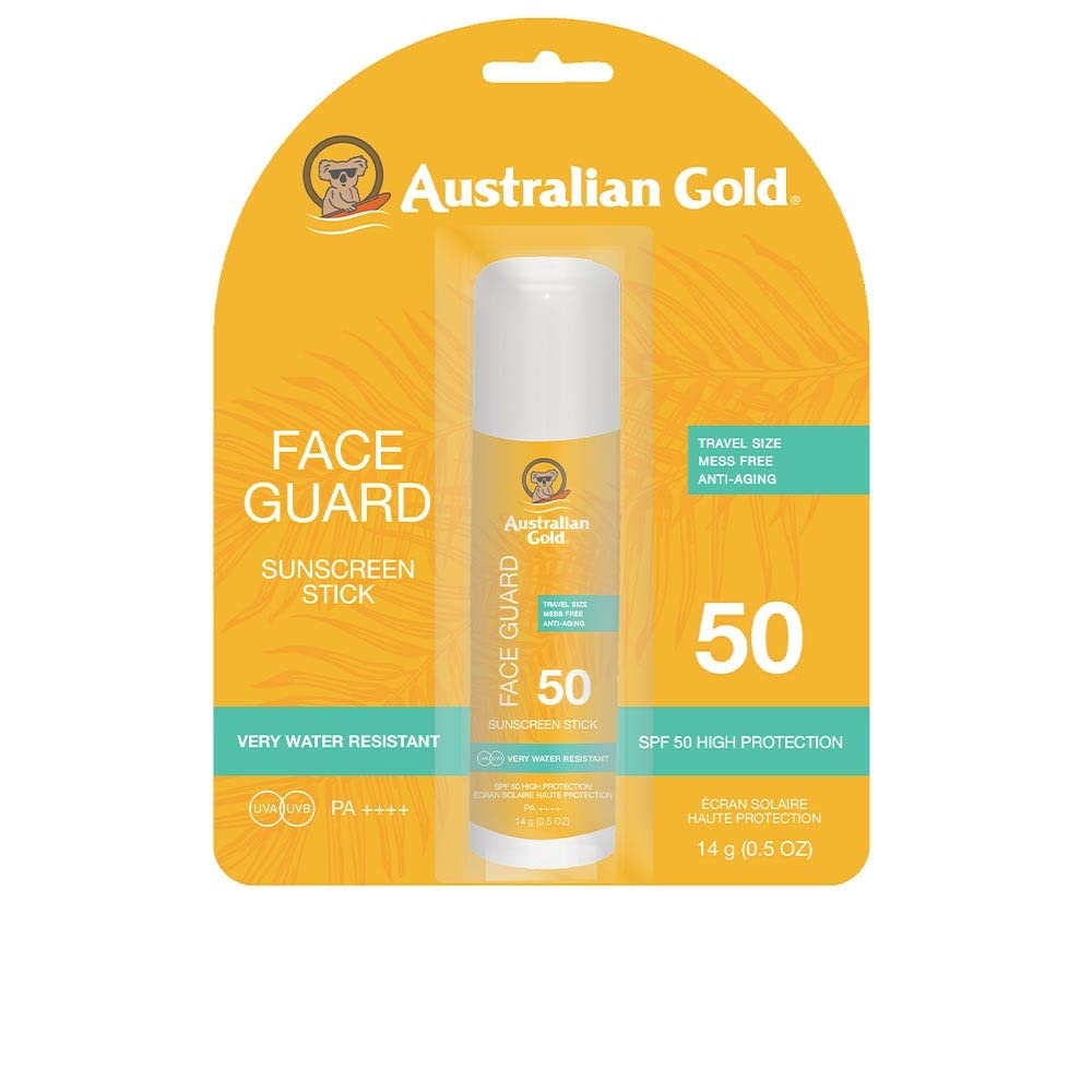 Australian Gold - Face Guard Sunscreen Stick Spf 50 Black 14 G (Pack Of 1)